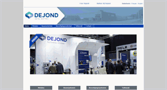 Desktop Screenshot of dejond.com